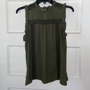 Women’s sleeveless Sheer Blouse